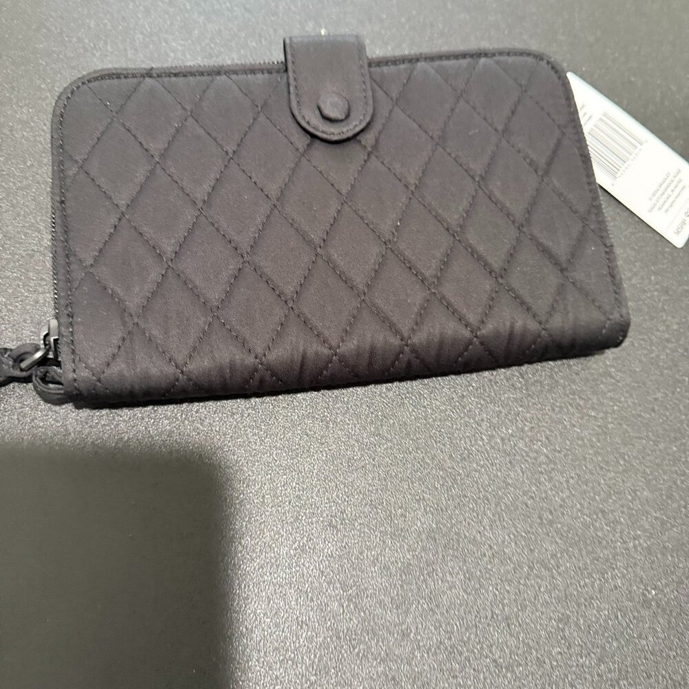 Vera Bradley Moonless Night Large Tab Wallet